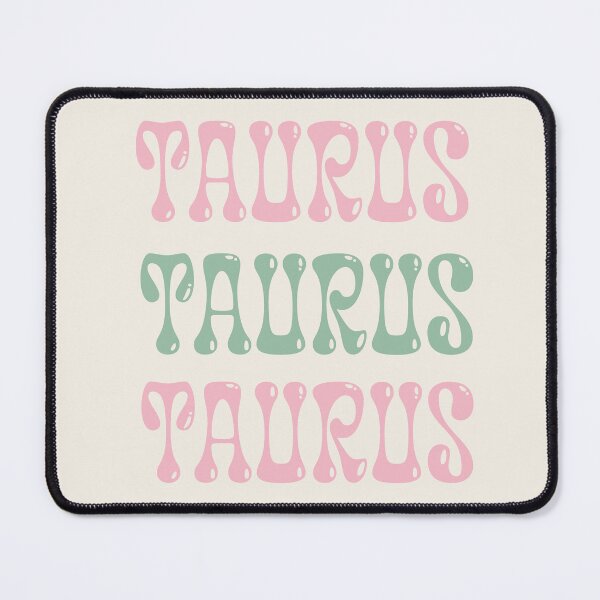 Item preview, taurus bubble letters  designed and sold by mckhowdesign.