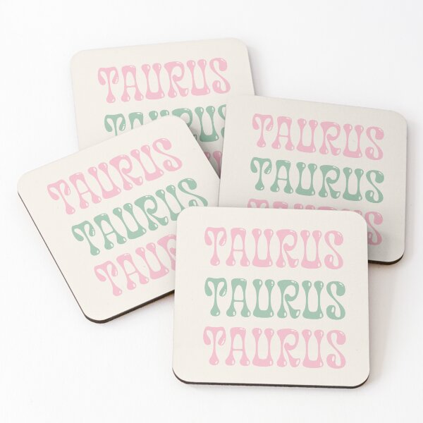 Item preview, taurus bubble letters  designed and sold by mckhowdesign.
