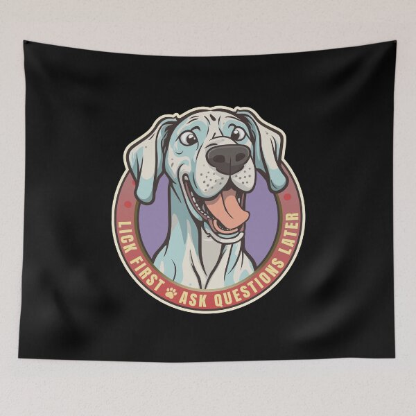 Item preview, Lick First! Great Dane Dog Design designed and sold by danielliamgill.