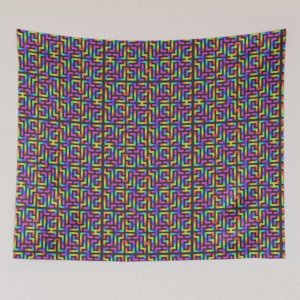 Item preview, Rainbow Wiggles Pattern  designed and sold by Tasiarty.