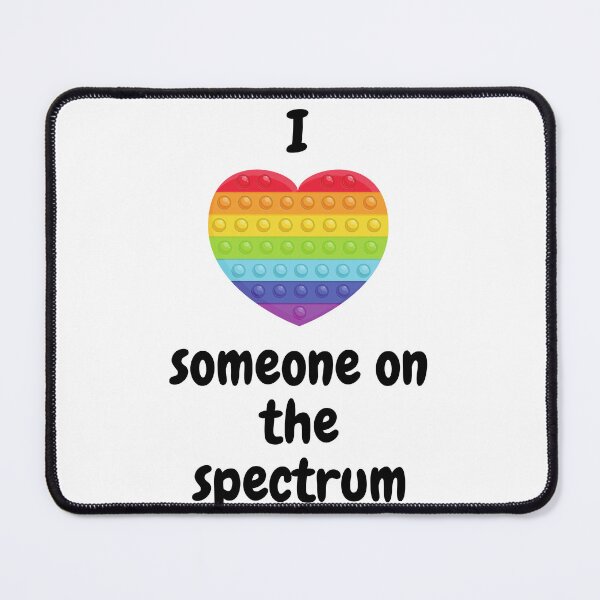 Item preview, I love someone on the spectrum designed and sold by FooFamily.