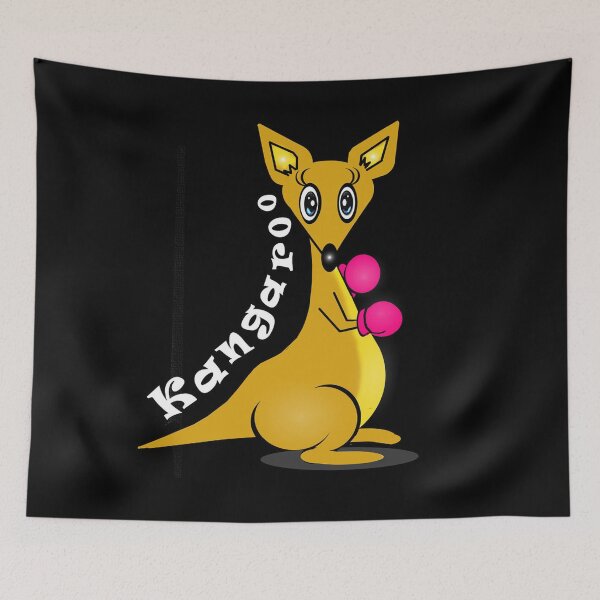 Item preview, Kangaroo is a professional boxer  designed and sold by Shirley cute art .