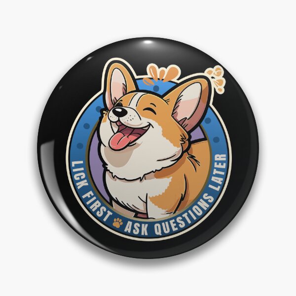 Item preview, Lick First! Pembroke Welsh Corgi Design designed and sold by danielliamgill.