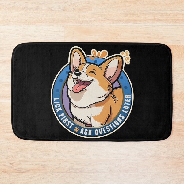 Item preview, Lick First! Pembroke Welsh Corgi Design designed and sold by danielliamgill.