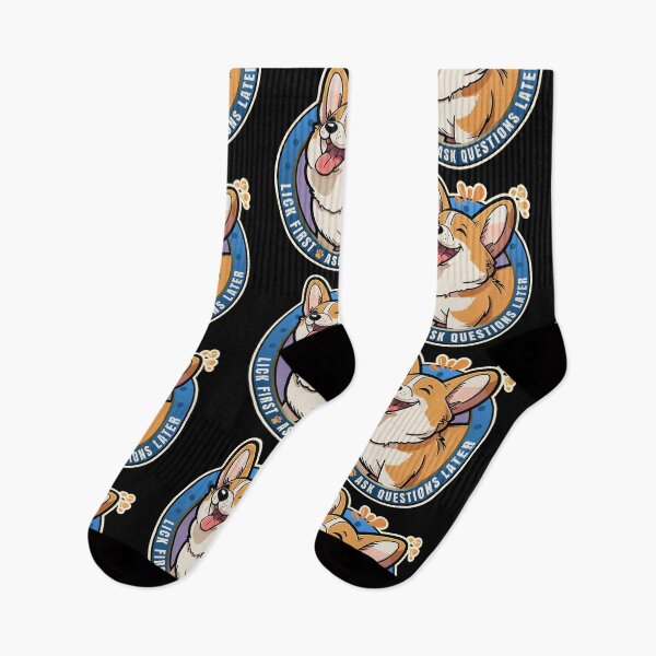 Item preview, Lick First! Pembroke Welsh Corgi Design designed and sold by danielliamgill.