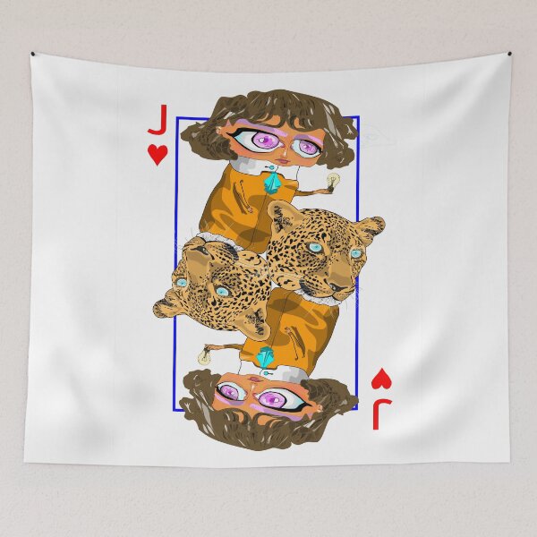 Item preview, Jack of hearts designed and sold by m-yoga-store.