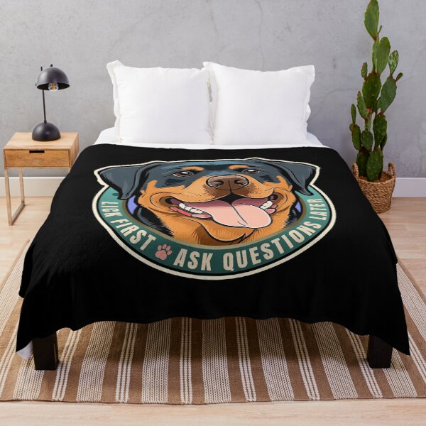 Item preview, Lick First! Rottweiler Dog Design designed and sold by danielliamgill.