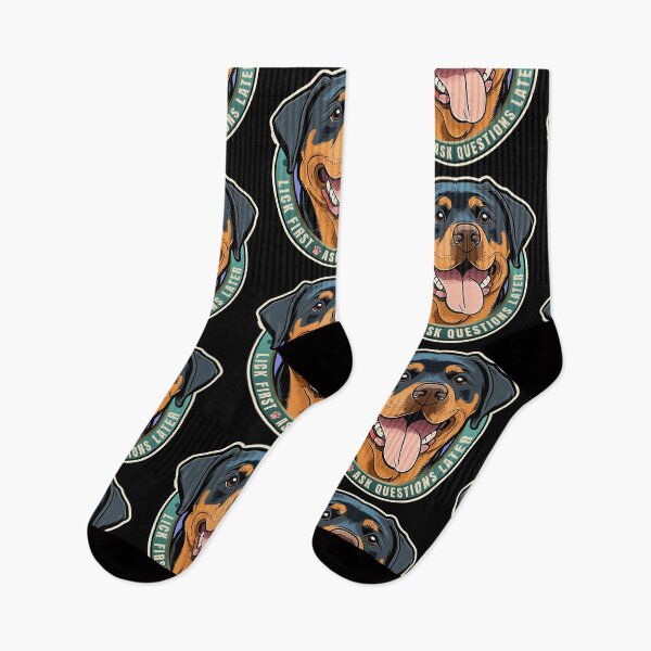 Item preview, Lick First! Rottweiler Dog Design designed and sold by danielliamgill.