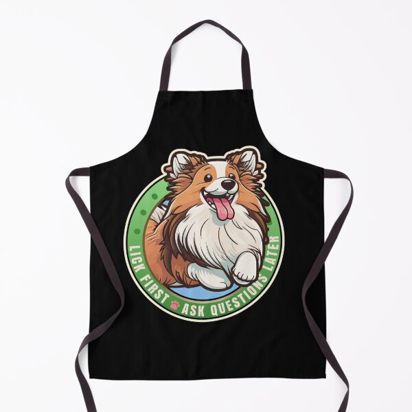 Item preview, Lick First! Shetland Sheepdog Design designed and sold by danielliamgill.