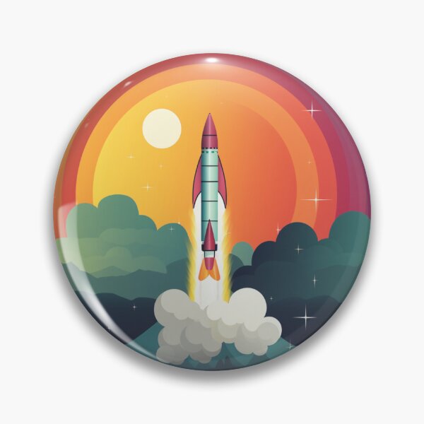 Item preview, Colorful Rainbow Rocket designed and sold by UlDesigns.