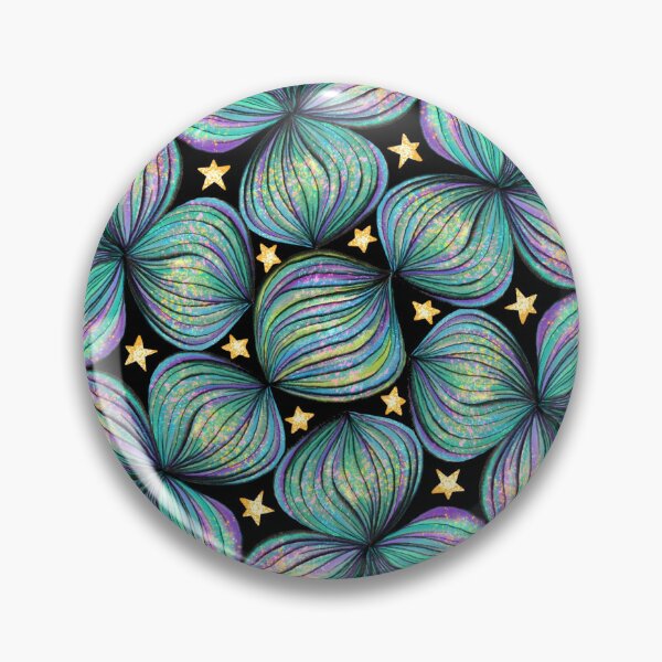 Item preview, Teal and Blue Petals and Seed Pods Mandala  designed and sold by Kristi Duggins.
