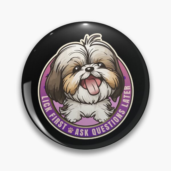 Item preview, Lick First! Shih Tsu Dog Design designed and sold by danielliamgill.
