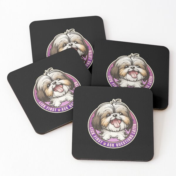 Item preview, Lick First! Shih Tsu Dog Design designed and sold by danielliamgill.