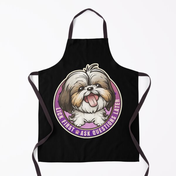 Item preview, Lick First! Shih Tsu Dog Design designed and sold by danielliamgill.