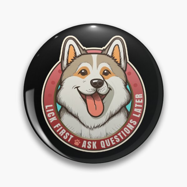 Item preview, Lick First! Siberian Husky Dog Design designed and sold by danielliamgill.