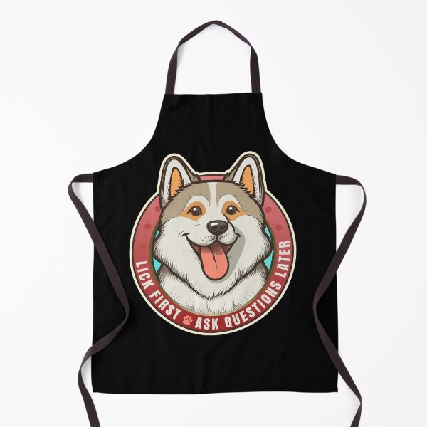 Item preview, Lick First! Siberian Husky Dog Design designed and sold by danielliamgill.