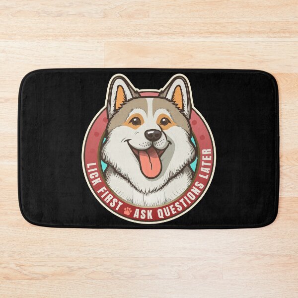 Item preview, Lick First! Siberian Husky Dog Design designed and sold by danielliamgill.