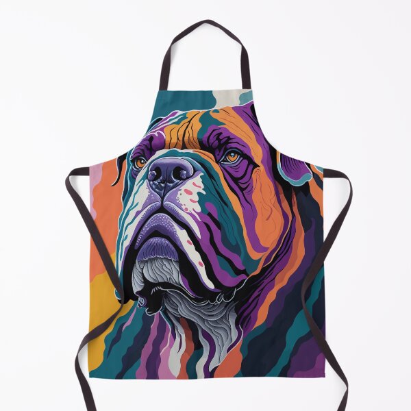 Item preview, Psychedelic Bulldog | Colorful Trippy Dog | Psychedelic Art designed and sold by Diegos-.