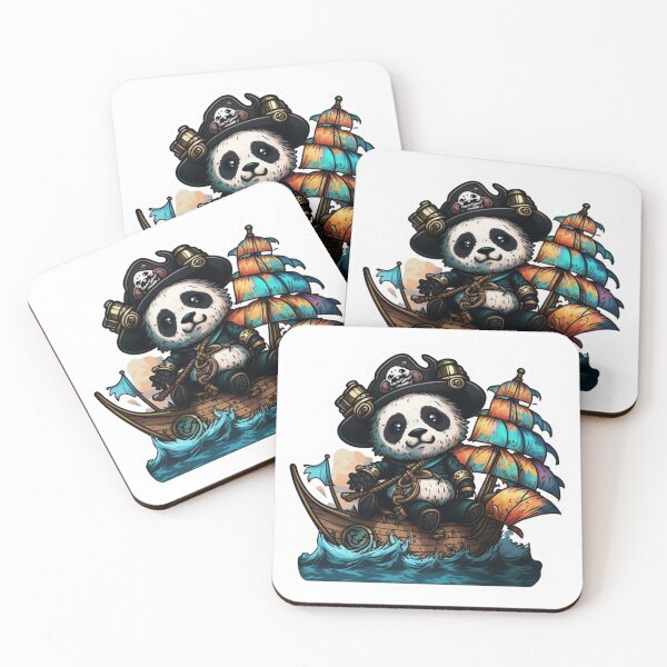 Item preview, Panda pirate designed and sold by Charli38.