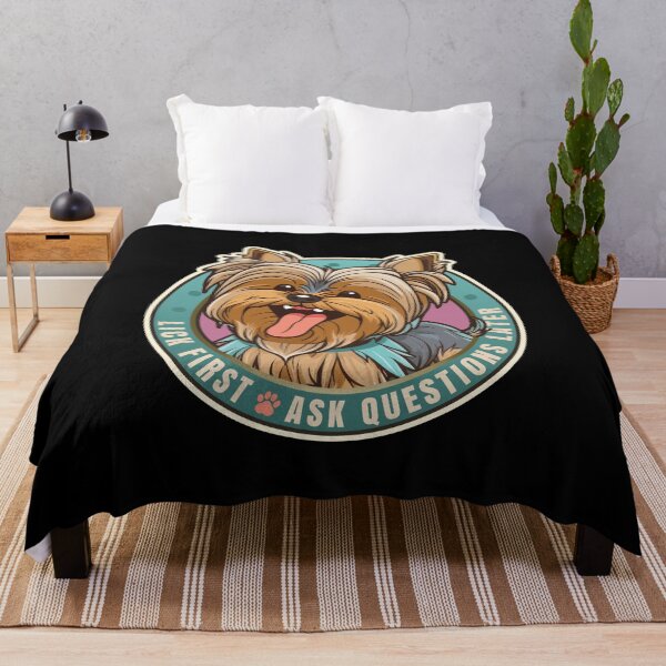 Item preview, Lick First! Yorkshire Terrier Dog Design designed and sold by danielliamgill.