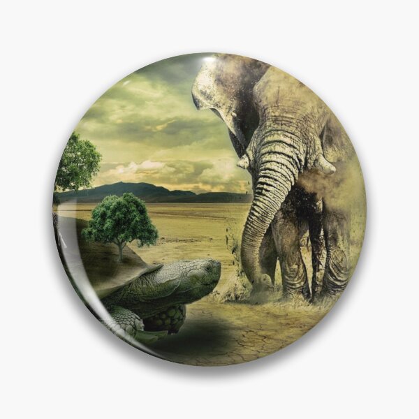 Item preview, Turtle and Elephant designed and sold by marmothel.