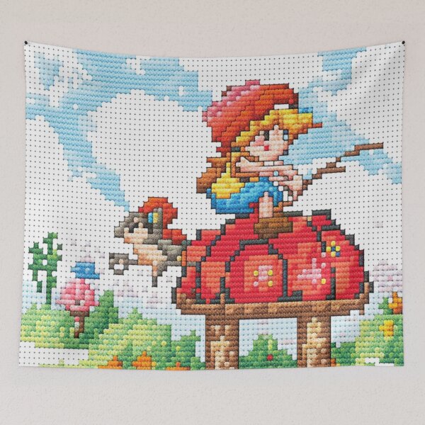 Item preview, Pixelated Wonderland: A Charming Escape to Whimsy and Joy designed and sold by RobotBadGuy0.