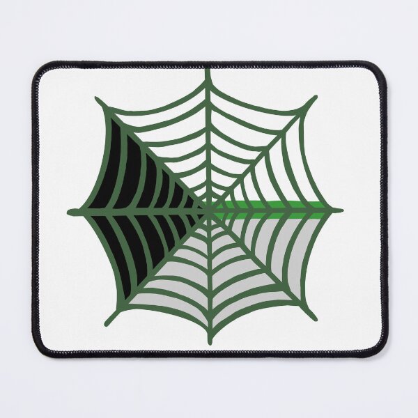 Item preview, Demiromantic Pride Flag SpiderWeb designed and sold by rabbitvampire .