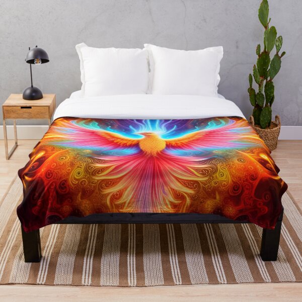 Item preview, Vibrante colorido Phoenix Rising designed and sold by WitchyWare.