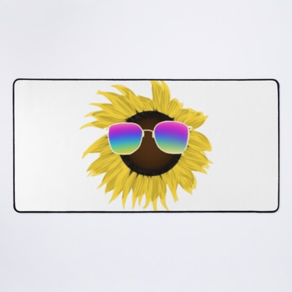 Item preview, Sun flower wearing sunglasses designed and sold by Artistkhg.