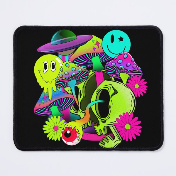 Item preview, Psychedelic mushrooms Skull designed and sold by TeresalynnCo.