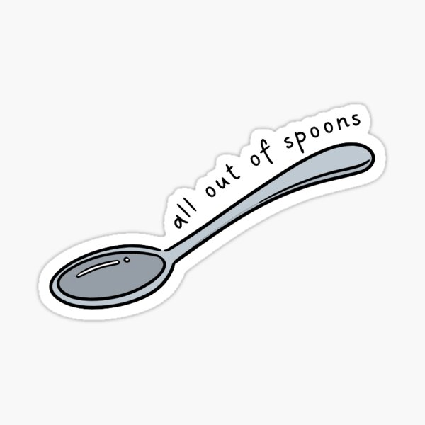 Item preview, All out of spoons designed and sold by Mackenzie Sinclair.