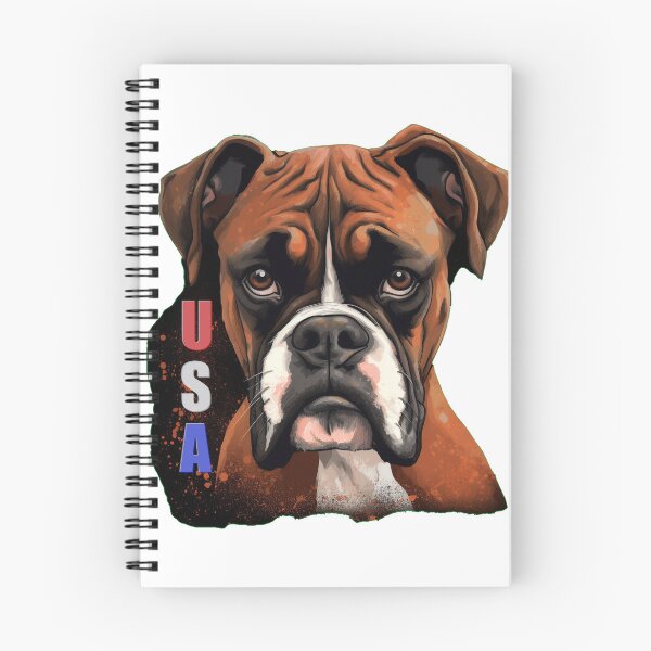 Item preview, Buster the Boxer, a patriotic pooch, Great USA gift! designed and sold by Alanna Rose Realm.