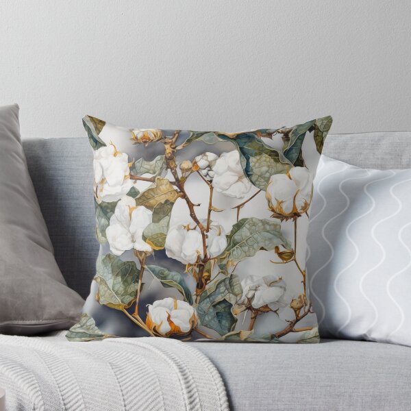 Item preview, The branch of cotton flowers designed and sold by EvgeniiaSim.