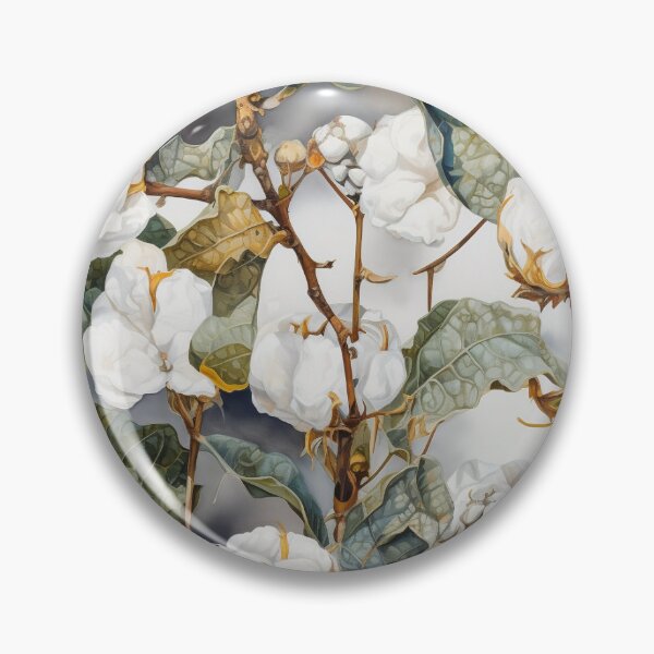 Item preview, The branch of cotton flowers designed and sold by EvgeniiaSim.