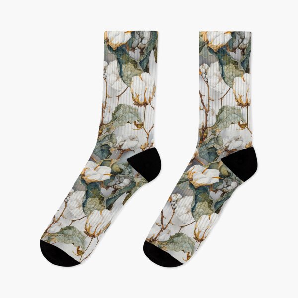 Item preview, The branch of cotton flowers designed and sold by EvgeniiaSim.