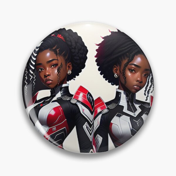 Aperçu de l'œuvre Zara et Zoé - Tech Twins créée et vendue par shes2tech.