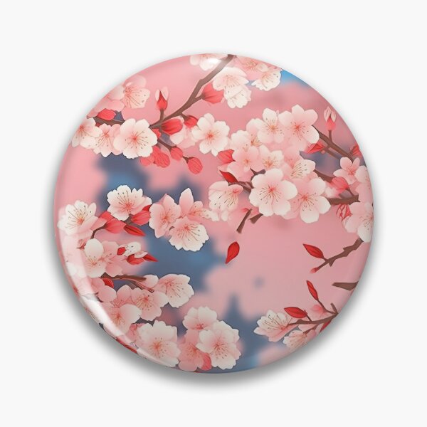 Item preview, Japanese Cherry Blossom Pattern designed and sold by RockingPandS.