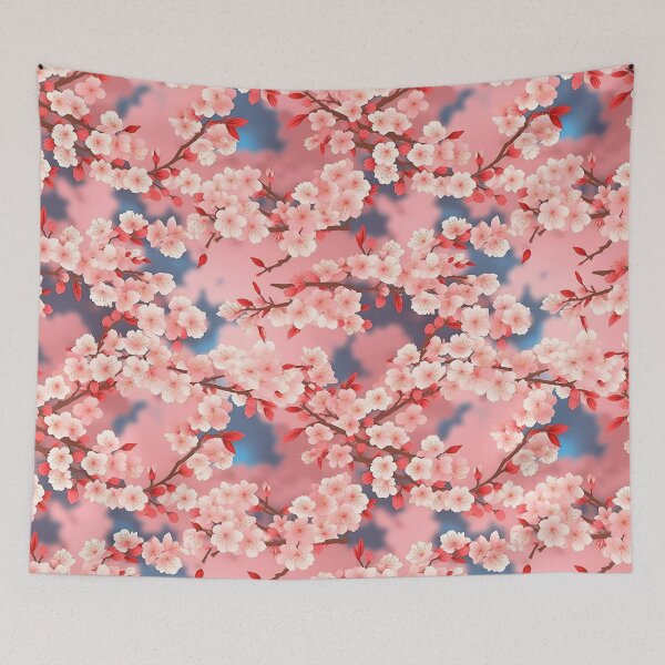 Item preview, Japanese Cherry Blossom Pattern designed and sold by RockingPandS.