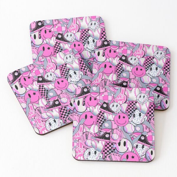 Item preview, Retro Pink Baseball designed and sold by TeresalynnCo.