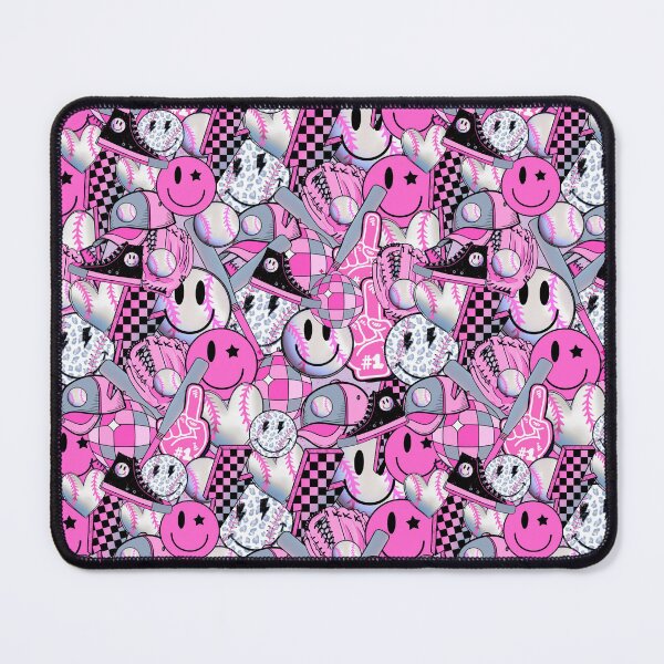 Item preview, Retro Pink Baseball designed and sold by TeresalynnCo.