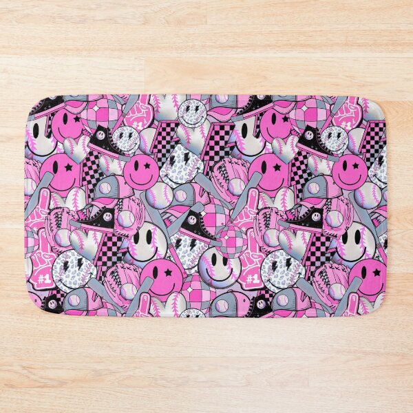 Item preview, Retro Pink Baseball designed and sold by TeresalynnCo.