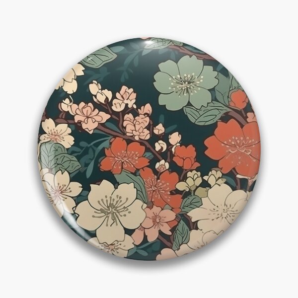 Item preview, Traditional Japanese Cherry Blossom Pattern designed and sold by RockingPandS.