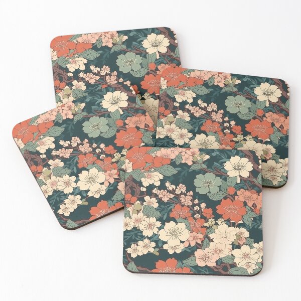 Item preview, Traditional Japanese Cherry Blossom Pattern designed and sold by RockingPandS.
