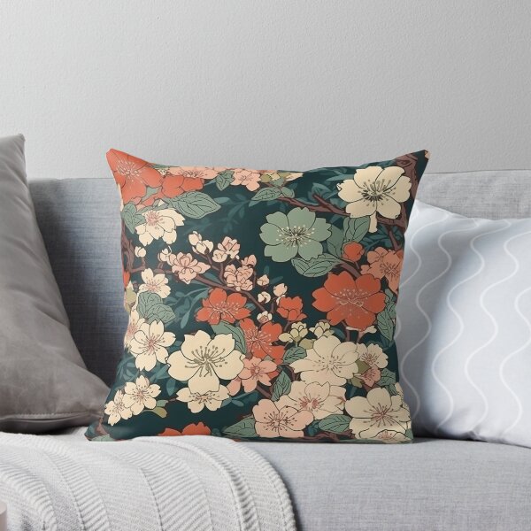 Item preview, Traditional Japanese Cherry Blossom Pattern designed and sold by RockingPandS.