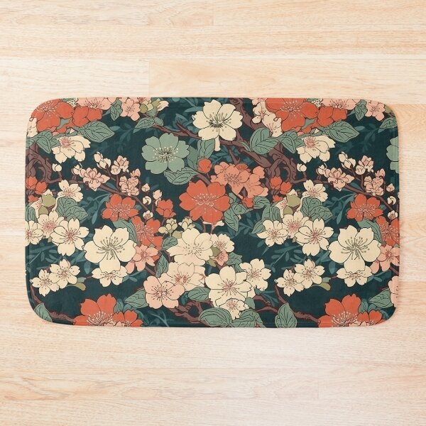 Item preview, Traditional Japanese Cherry Blossom Pattern designed and sold by RockingPandS.