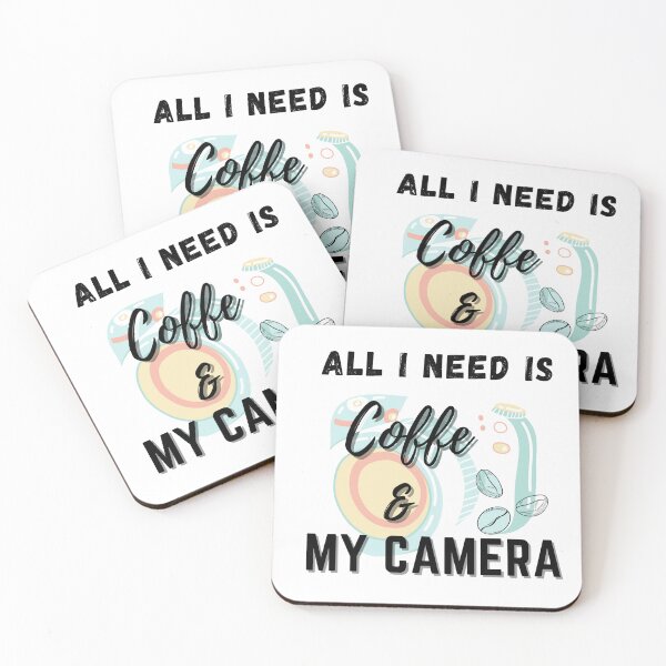 Item preview, All I need is coffee and my camera designed and sold by Shenuka93.