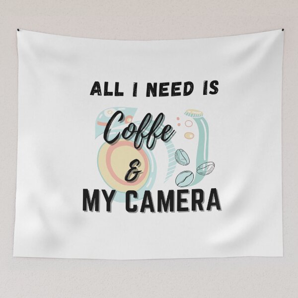 Item preview, All I need is coffee and my camera designed and sold by Shenuka93.