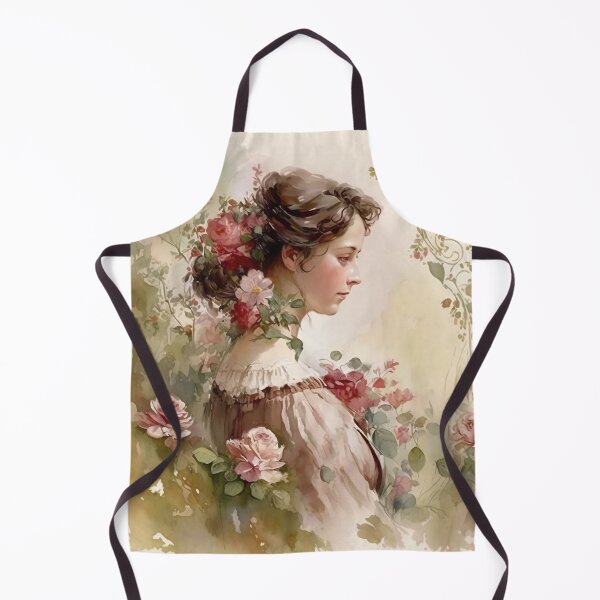 Item preview, Victorian Lady Rose Garden designed and sold by MedusaPrintArt.