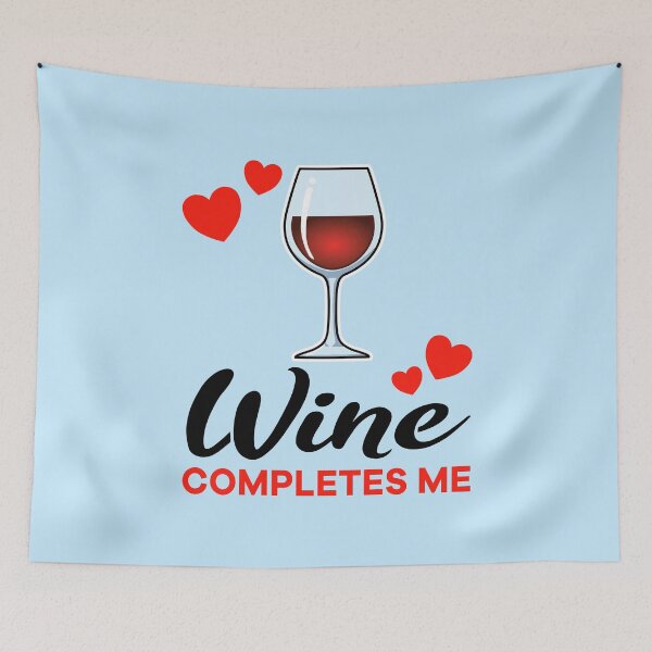 Artikelvorschau, Red Wine completes me entworfen und verkauft von jonmlam.