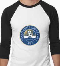 Marquette University Baseball ¾ Sleeve T-Shirt